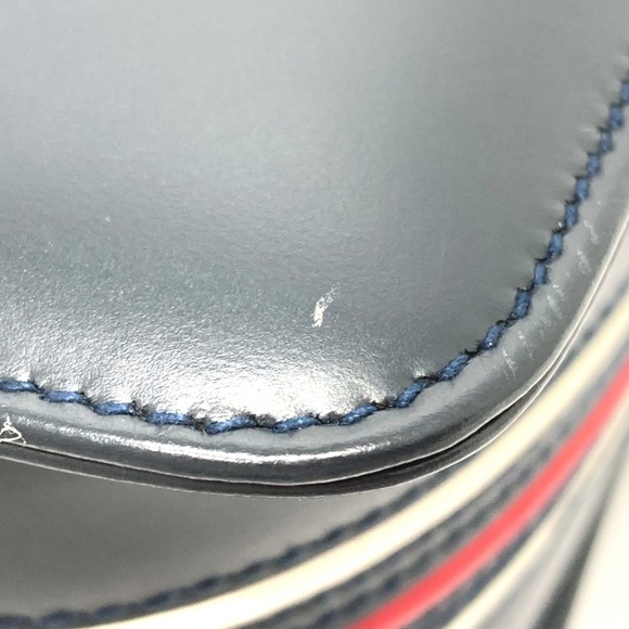 GUCCI Vintage Blue Bag - Picture 6 of 13